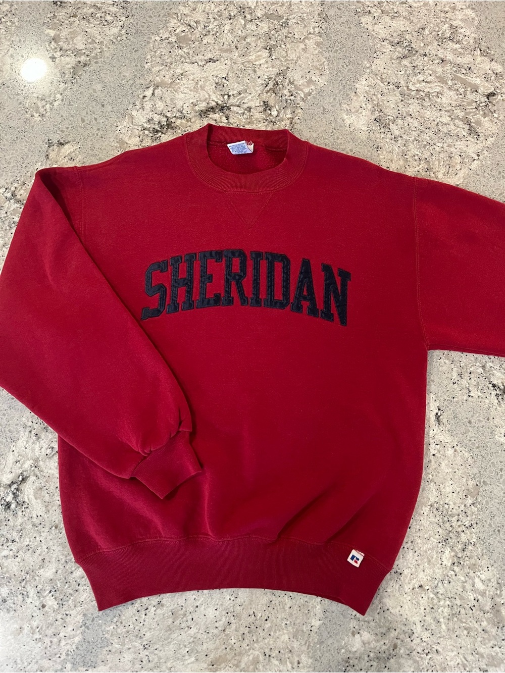 Vintage 90s Russel Athletics Sheridan College Crewneck Sweater
